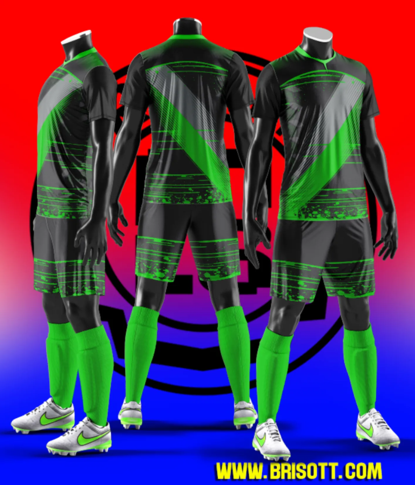 Mockup DEGRADE GREEN MCP